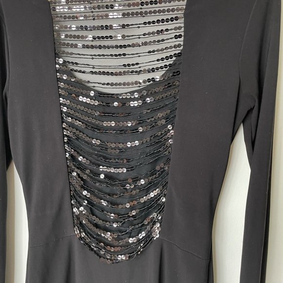 Symphony black mini sparkly medium dress - Picture 9 of 11